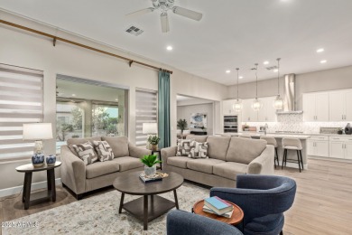This beautiful, Nearly New, Solaris model is located on the on Tuscany Falls At Pebble Creek in Arizona - for sale on GolfHomes.com, golf home, golf lot