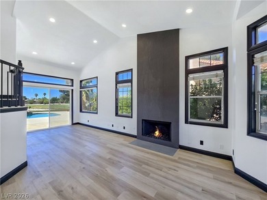 ** ONE OF A KIND BACKYARD SITS ON A LAKE AND TWO GOLF COURSE on Painted Desert Golf Club in Nevada - for sale on GolfHomes.com, golf home, golf lot