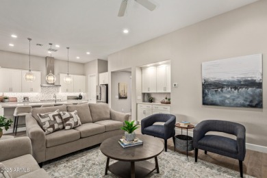 This beautiful, Nearly New, Solaris model is located on the on Tuscany Falls At Pebble Creek in Arizona - for sale on GolfHomes.com, golf home, golf lot