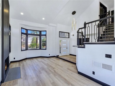 ** ONE OF A KIND BACKYARD SITS ON A LAKE AND TWO GOLF COURSE on Painted Desert Golf Club in Nevada - for sale on GolfHomes.com, golf home, golf lot