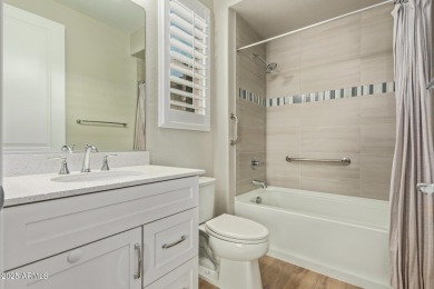 This beautiful, Nearly New, Solaris model is located on the on Tuscany Falls At Pebble Creek in Arizona - for sale on GolfHomes.com, golf home, golf lot