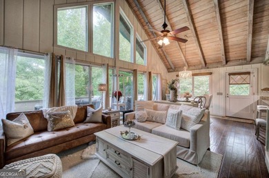 Updated Mountain Home Gated Community Resort-Style Amenities on Bent Tree Golf Course in Georgia - for sale on GolfHomes.com, golf home, golf lot