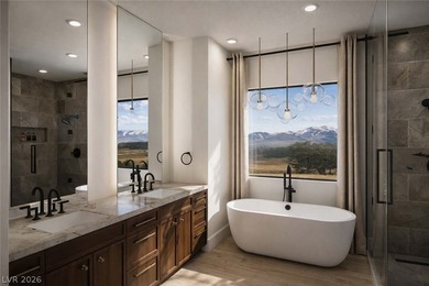 Experience elevated living in the Trentino plan, part of Trust on South Shore At Lake Las Vegas in Nevada - for sale on GolfHomes.com, golf home, golf lot