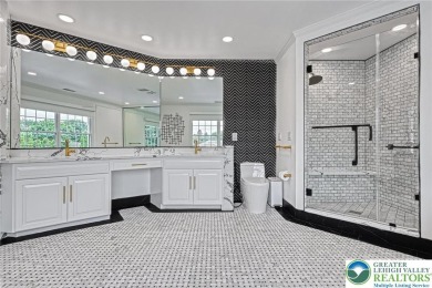 This fully renovated  upgraded 5-bed, 5.5-bath luxury home on Wyoming Valley Country Club in Pennsylvania - for sale on GolfHomes.com, golf home, golf lot