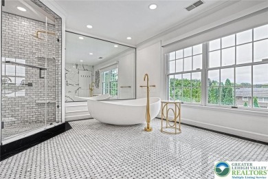 This fully renovated  upgraded 5-bed, 5.5-bath luxury home on Wyoming Valley Country Club in Pennsylvania - for sale on GolfHomes.com, golf home, golf lot