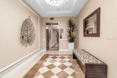 Your semi-private elevator provides access to the beautiful 7th on Longboat Key Golf Club in Florida - for sale on GolfHomes.com, golf home, golf lot