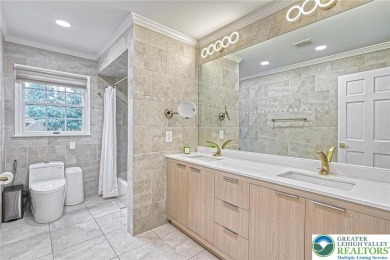 This fully renovated  upgraded 5-bed, 5.5-bath luxury home on Wyoming Valley Country Club in Pennsylvania - for sale on GolfHomes.com, golf home, golf lot
