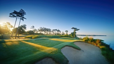 This exceptional creekfront homesite is situated in the on Bay Creek Golf Club in Virginia - for sale on GolfHomes.com, golf home, golf lot