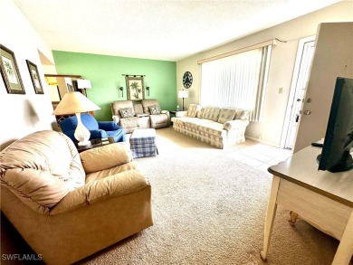 This open and bright 2 bedroom, 2 full bath condo is close to on Lehigh Resort Club in Florida - for sale on GolfHomes.com, golf home, golf lot