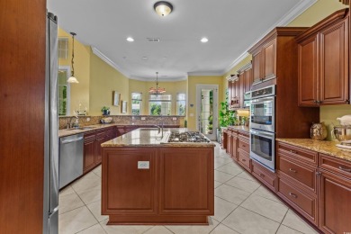 This beautiful home sits on a large lakefront lot in the Milano on Grande Dunes Golf Club in South Carolina - for sale on GolfHomes.com, golf home, golf lot