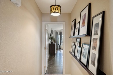 SPECTACULAR VIEWS! Immaculate Topaz model w/sparkling oasis pool on Tuscany Falls At Pebble Creek in Arizona - for sale on GolfHomes.com, golf home, golf lot