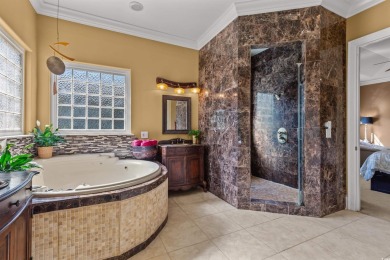 This beautiful home sits on a large lakefront lot in the Milano on Grande Dunes Golf Club in South Carolina - for sale on GolfHomes.com, golf home, golf lot