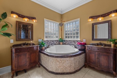 This beautiful home sits on a large lakefront lot in the Milano on Grande Dunes Golf Club in South Carolina - for sale on GolfHomes.com, golf home, golf lot
