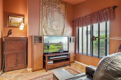 SPECTACULAR VIEWS! Immaculate Topaz model w/sparkling oasis pool on Tuscany Falls At Pebble Creek in Arizona - for sale on GolfHomes.com, golf home, golf lot