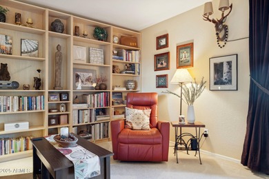 SPECTACULAR VIEWS! Immaculate Topaz model w/sparkling oasis pool on Tuscany Falls At Pebble Creek in Arizona - for sale on GolfHomes.com, golf home, golf lot