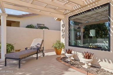 SPECTACULAR VIEWS! Immaculate Topaz model w/sparkling oasis pool on Tuscany Falls At Pebble Creek in Arizona - for sale on GolfHomes.com, golf home, golf lot