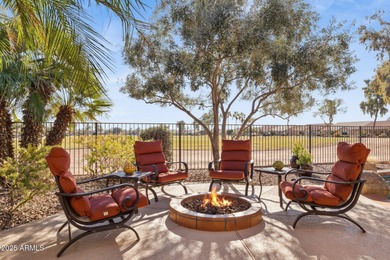 SPECTACULAR VIEWS! Immaculate Topaz model w/sparkling oasis pool on Tuscany Falls At Pebble Creek in Arizona - for sale on GolfHomes.com, golf home, golf lot
