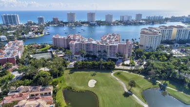 Indulge in the epitome of waterfront luxury living in this on Boca Raton Resort and Club in Florida - for sale on GolfHomes.com, golf home, golf lot
