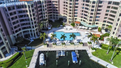 Indulge in the epitome of waterfront luxury living in this on Boca Raton Resort and Club in Florida - for sale on GolfHomes.com, golf home, golf lot