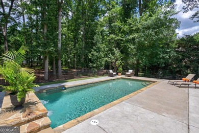 Welcome to 1291 Millstone Run, a stunning four bedroom, four on Jennings Mill Country Club in Georgia - for sale on GolfHomes.com, golf home, golf lot