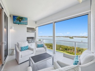 It's all about the views!  This luxury residence on the 18th on Pelicans Nest Golf Club in Florida - for sale on GolfHomes.com, golf home, golf lot
