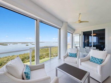 It's all about the views!  This luxury residence on the 18th on Pelicans Nest Golf Club in Florida - for sale on GolfHomes.com, golf home, golf lot