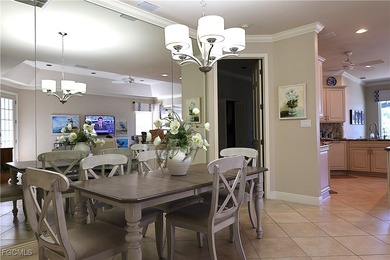 GOLF COURSE & WATERFRONT VIEWS! Welcome to this beautifully on Estero Country Club in Florida - for sale on GolfHomes.com, golf home, golf lot