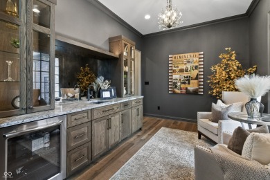 Chateau-Inspired Luxury in Prestigious Hamilton Proper! Nestled on The Hawthorns Golf and Country Club in Indiana - for sale on GolfHomes.com, golf home, golf lot