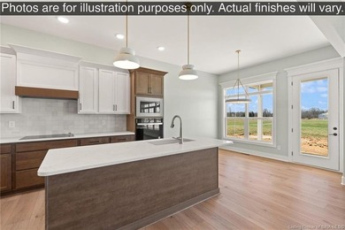 Open House Sunday 2-4 p.m. Stunning CALLEIGH plan by Discovery on Champions Pointe Golf Course in Indiana - for sale on GolfHomes.com, golf home, golf lot