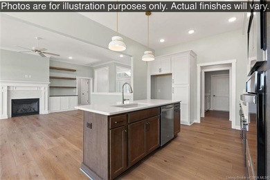 Open House Sunday 2-4 p.m. Stunning CALLEIGH plan by Discovery on Champions Pointe Golf Course in Indiana - for sale on GolfHomes.com, golf home, golf lot