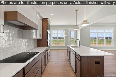 Open House Sunday 2-4 p.m. Stunning CALLEIGH plan by Discovery on Champions Pointe Golf Course in Indiana - for sale on GolfHomes.com, golf home, golf lot