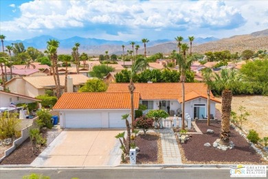 Welcome to your new desert oasis! This stunning 3-bedroom on Mission Lakes Country Club in California - for sale on GolfHomes.com, golf home, golf lot