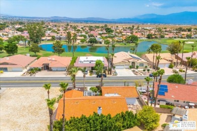 Welcome to your new desert oasis! This stunning 3-bedroom on Mission Lakes Country Club in California - for sale on GolfHomes.com, golf home, golf lot