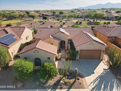 Golf Course Jubilee & Owned Solar! Front Paver Courtyard. Tile & on Copper Canyon Golf Club in Arizona - for sale on GolfHomes.com, golf home, golf lot