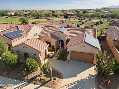 Golf Course Jubilee & Owned Solar! Front Paver Courtyard. Tile & on Copper Canyon Golf Club in Arizona - for sale on GolfHomes.com, golf home, golf lot