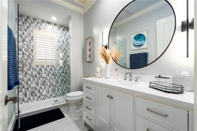 Discover elevated coastal living in this stunning second-floor on Miromar Lakes Golf Club in Florida - for sale on GolfHomes.com, golf home, golf lot