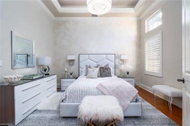 Discover elevated coastal living in this stunning second-floor on Miromar Lakes Golf Club in Florida - for sale on GolfHomes.com, golf home, golf lot