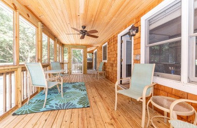 Classic Seascape beach house with *picture perfect* rear porch on Seascape Golf Links in North Carolina - for sale on GolfHomes.com, golf home, golf lot