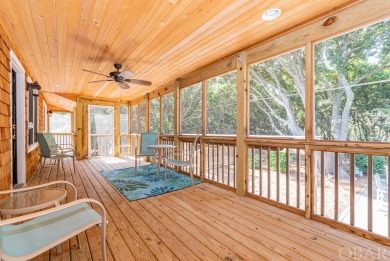 Classic Seascape beach house with *picture perfect* rear porch on Seascape Golf Links in North Carolina - for sale on GolfHomes.com, golf home, golf lot