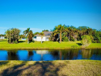 PREMIUM waterfront canal lot with NO flood zone insurance on Pinemoor West Golf Club in Florida - for sale on GolfHomes.com, golf home, golf lot