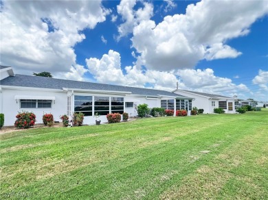 This quiet villa home has a full 1,227 AC sq feet of peaceful on Myerlee Country Club in Florida - for sale on GolfHomes.com, golf home, golf lot