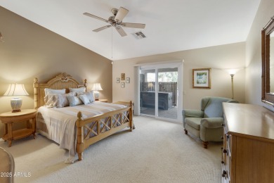 This beautiful PALMERA model w/ AMAZING LAKE and GOLF COURSE on Oakwood Golf Club  in Arizona - for sale on GolfHomes.com, golf home, golf lot