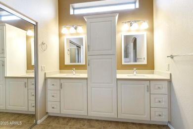 This beautiful PALMERA model w/ AMAZING LAKE and GOLF COURSE on Oakwood Golf Club  in Arizona - for sale on GolfHomes.com, golf home, golf lot