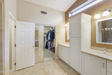 This beautiful PALMERA model w/ AMAZING LAKE and GOLF COURSE on Oakwood Golf Club  in Arizona - for sale on GolfHomes.com, golf home, golf lot