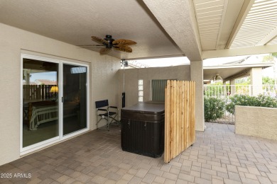 This beautiful PALMERA model w/ AMAZING LAKE and GOLF COURSE on Oakwood Golf Club  in Arizona - for sale on GolfHomes.com, golf home, golf lot