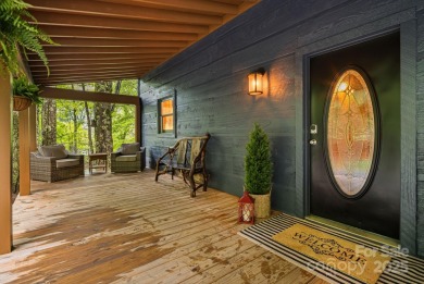 Prepare to fall in love with this beautifully updated mountain on Wolf Laurel Country Club in North Carolina - for sale on GolfHomes.com, golf home, golf lot