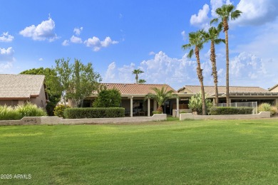 This beautiful PALMERA model w/ AMAZING LAKE and GOLF COURSE on Oakwood Golf Club  in Arizona - for sale on GolfHomes.com, golf home, golf lot