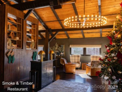 Fall in love with this beautifully updated mountain chalet on Wolf Laurel Country Club in North Carolina - for sale on GolfHomes.com, golf home, golf lot