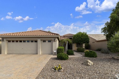 This beautiful PALMERA model w/ AMAZING LAKE and GOLF COURSE on Oakwood Golf Club  in Arizona - for sale on GolfHomes.com, golf home, golf lot