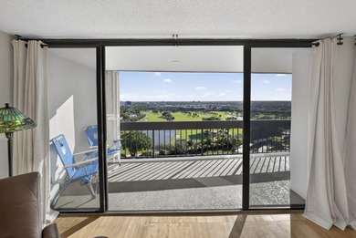 BEAUTIFUL OPEN 2/2, CORNER UNIT WITH VIEW GOLF AND CITY IN A on The President Country Club in Florida - for sale on GolfHomes.com, golf home, golf lot